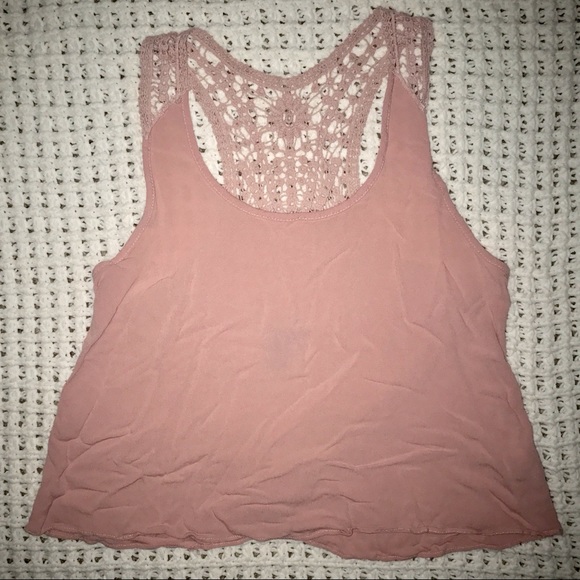 FOREVER 21 Crochet Detail Tank - Picture 1 of 4